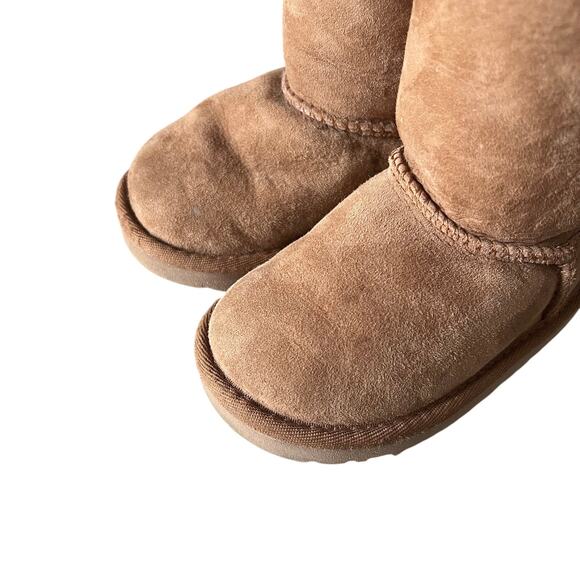 Ugg Australia Bailey Polka Dot Bow Boots Kids Sz 6 - Picture 5 of 7